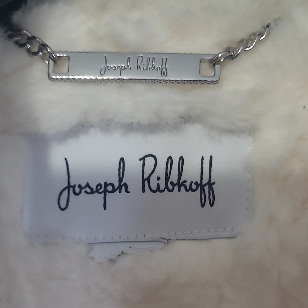 Joseph Ribkoff Cream Cape Jacket - Picture 2 of 4